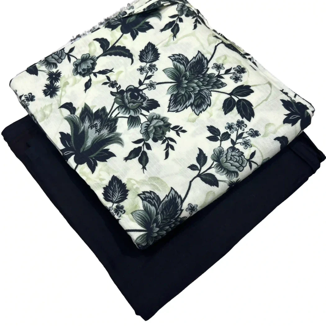 PRINTED DORIYA LINEN 2 PC