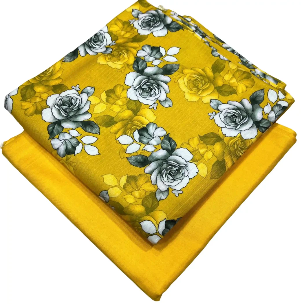 PRINTED DORIYA LINEN 2 PC