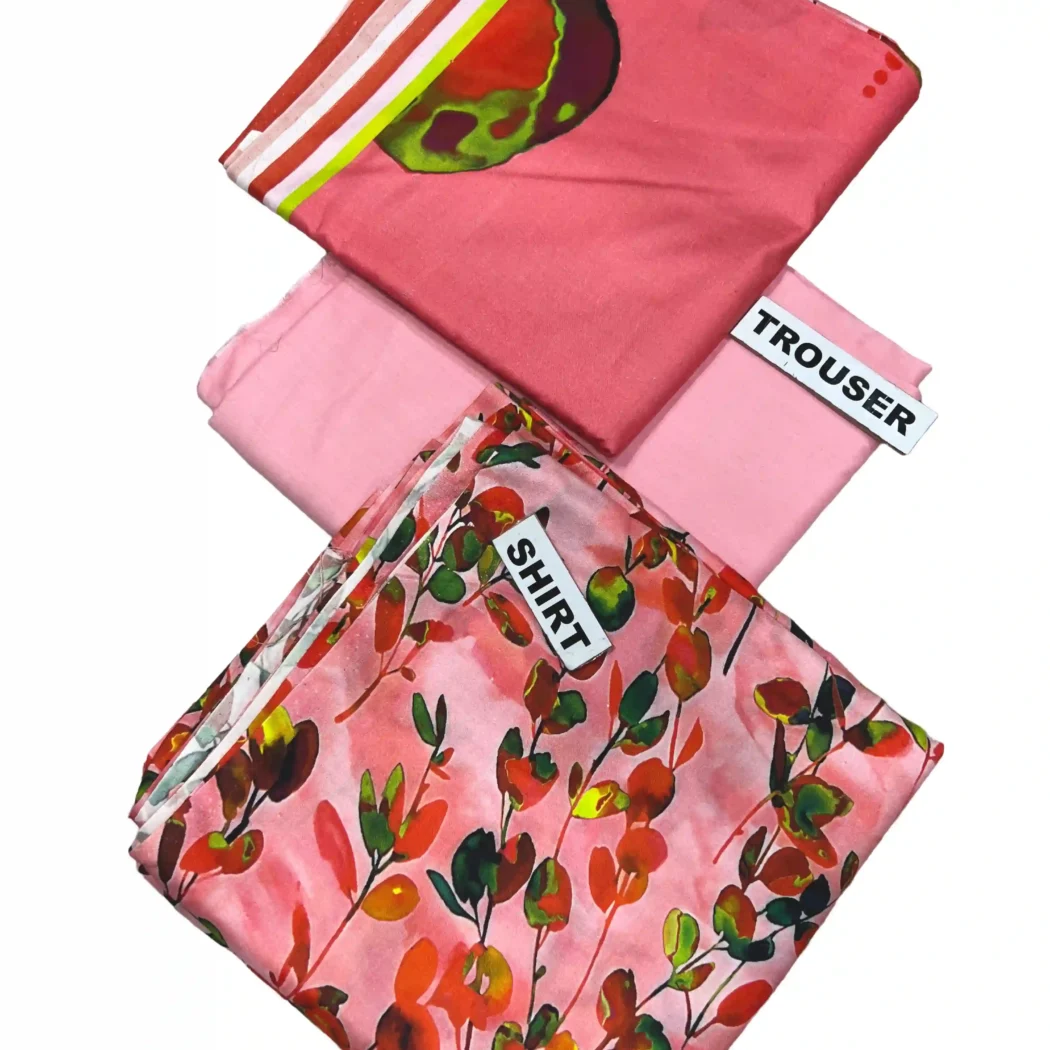 PRINTED LINEN 3 PC