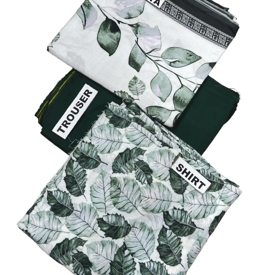 PRINTED LINEN 3 PC