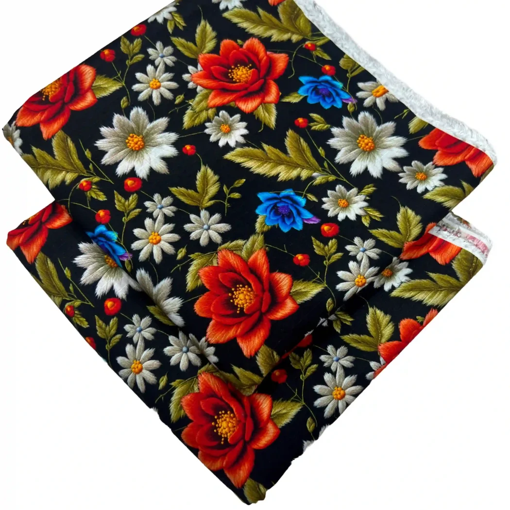 PRINTED DORIYA LINEN 2 PC