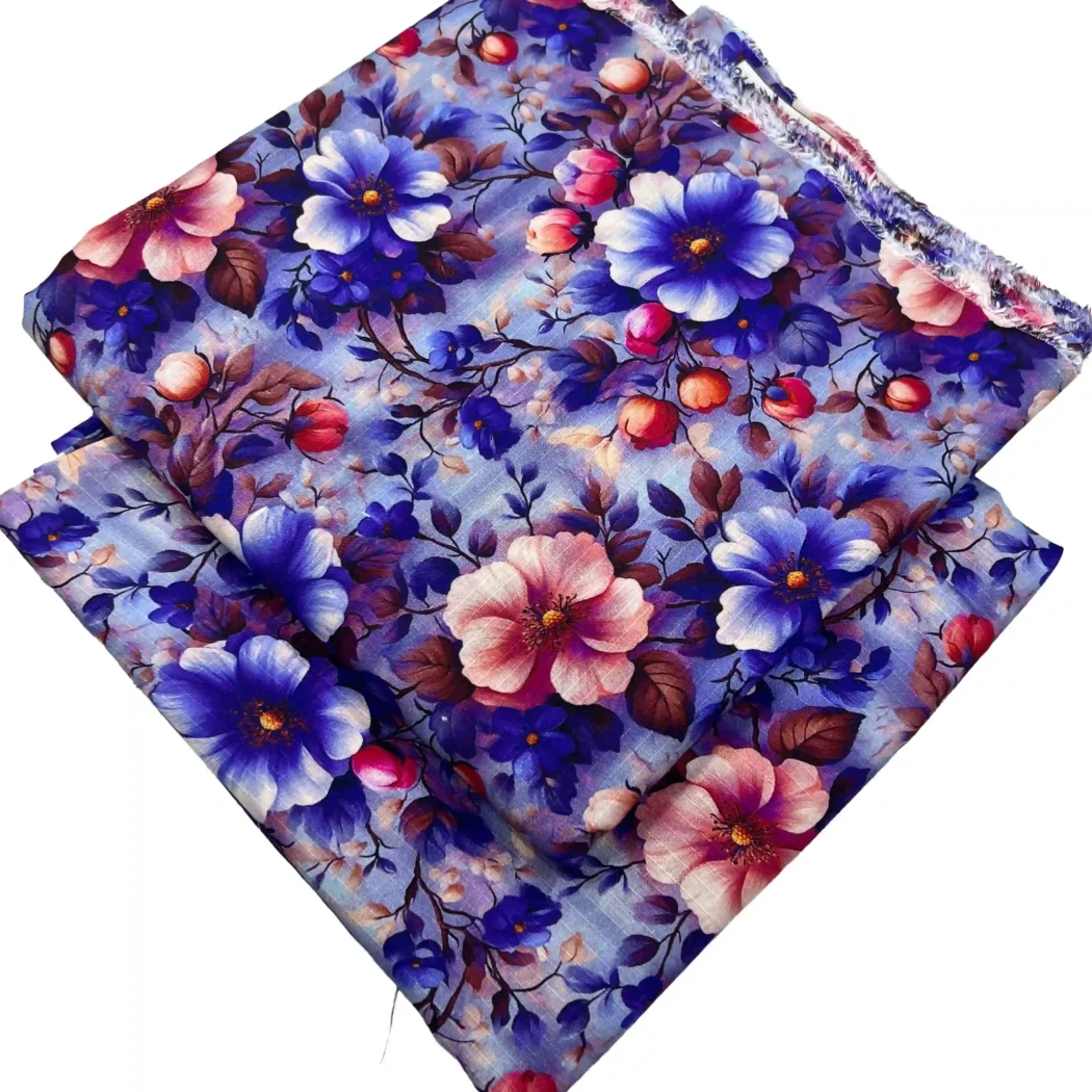 PRINTED DORIYA LINEN 2 PC
