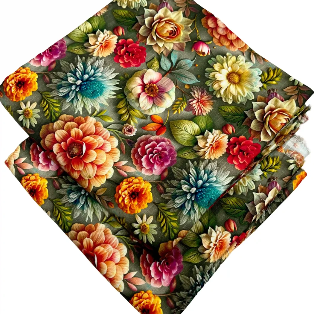 PRINTED DORIYA LINEN 2 PC