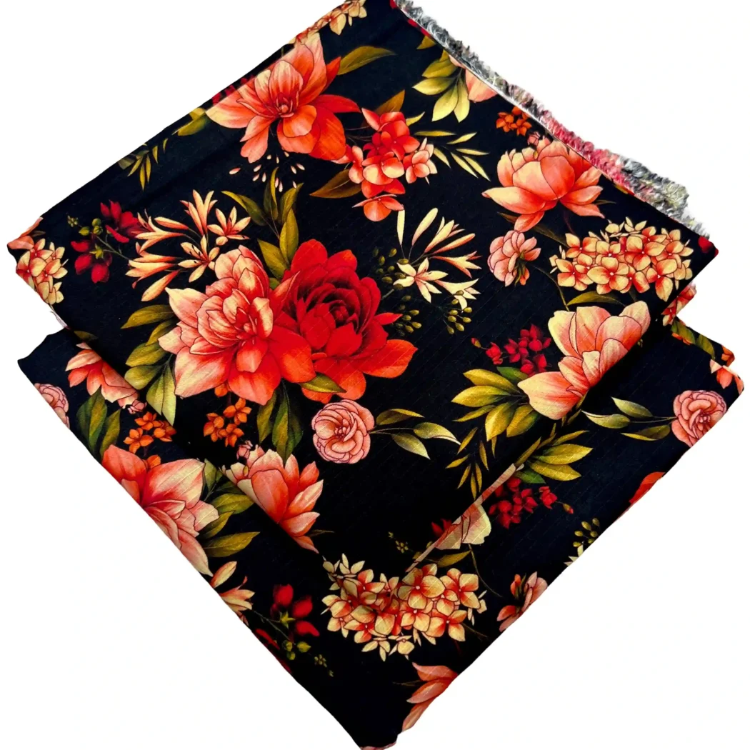 PRINTED DORIYA LINEN 2 PC