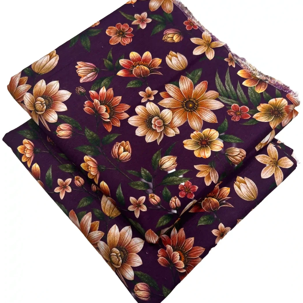 PRINTED DORIYA LINEN 2 PC