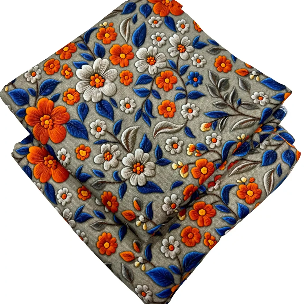 PRINTED DORIYA LINEN 2 PC
